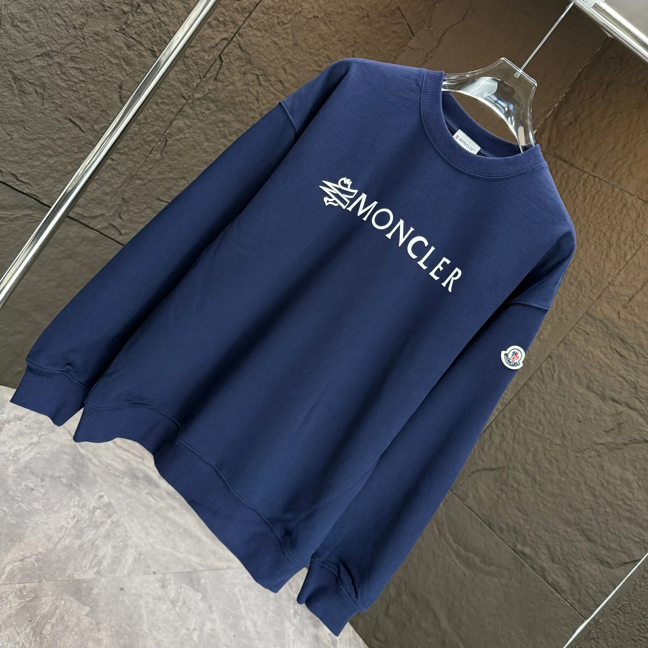 MONCL* * 2025 New Arrival 400 logo ：Black White Blue Gray Sizes：S M L XL XXL
